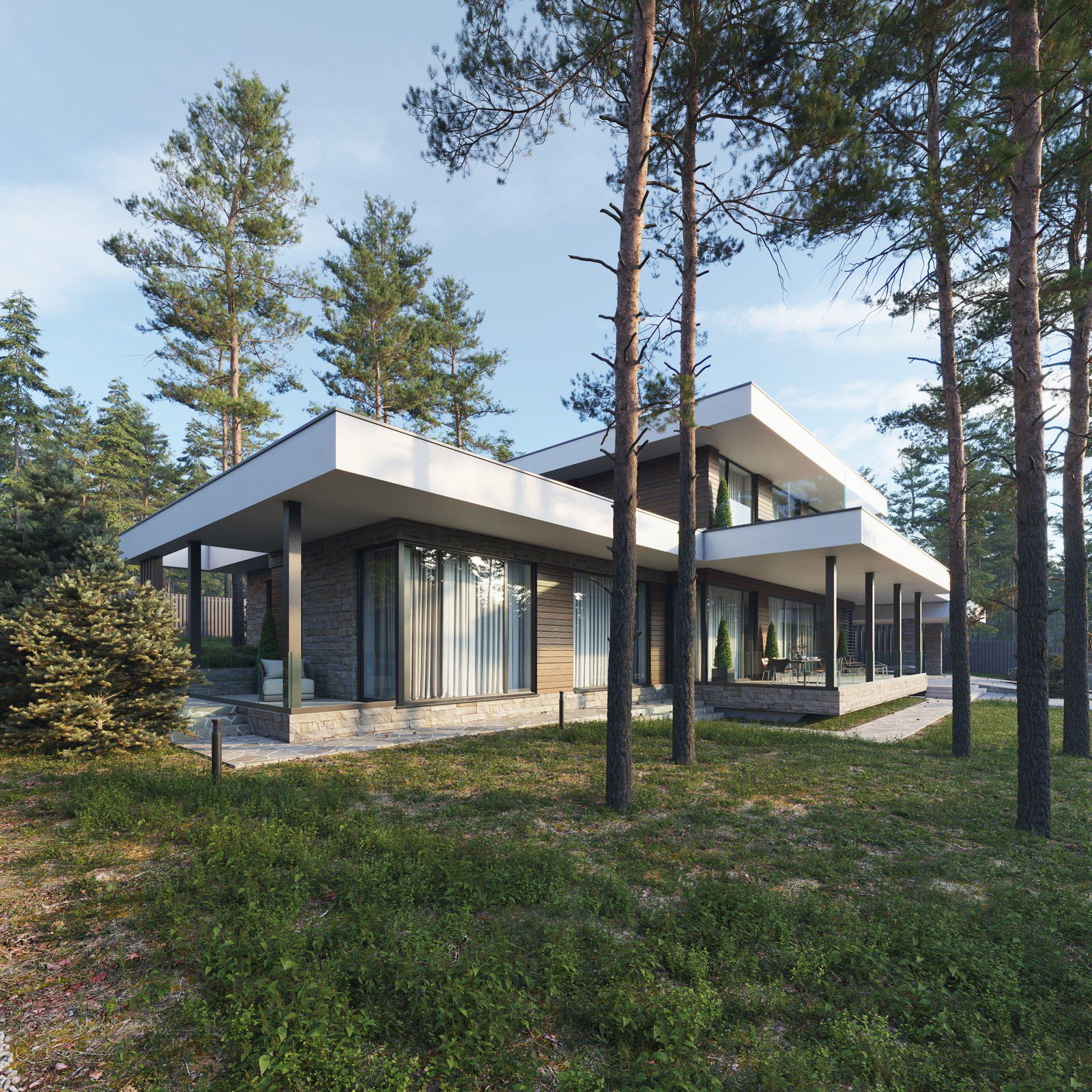 Barn-style country house — an AKB Malysheva project
